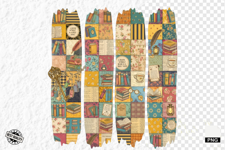 Reading & Bees Brush Stroke Clipart