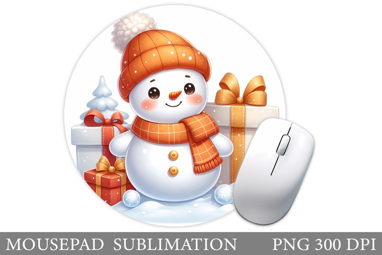 Cute Snowman Clipart Image 20