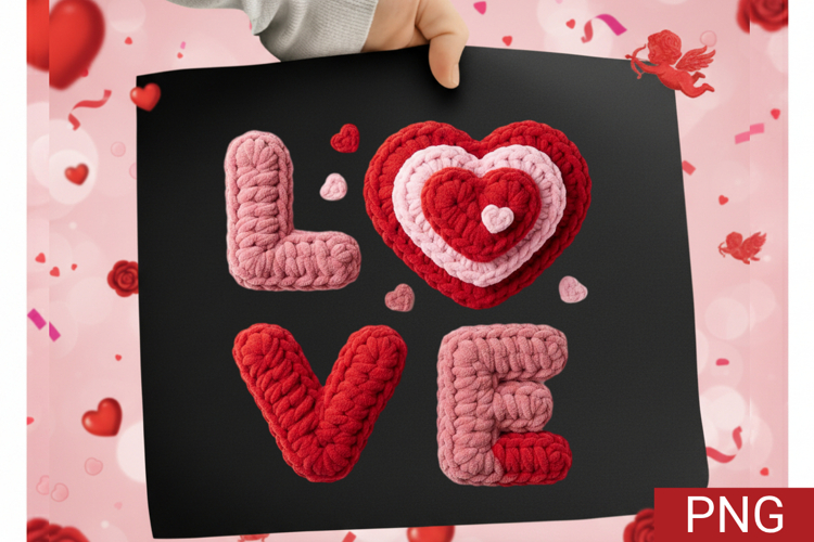 LOVE Valentine Sublimation PNG -Valentines Day Sublimation