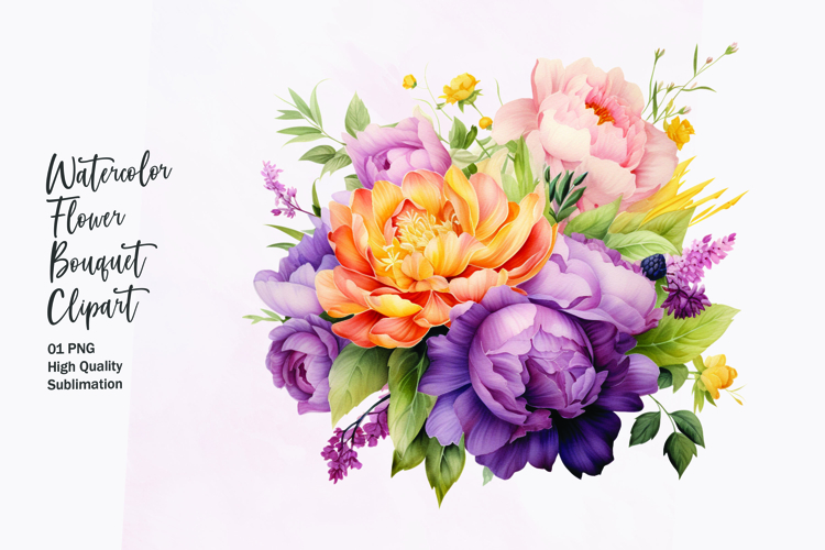 Bouquet Clipart Image 14