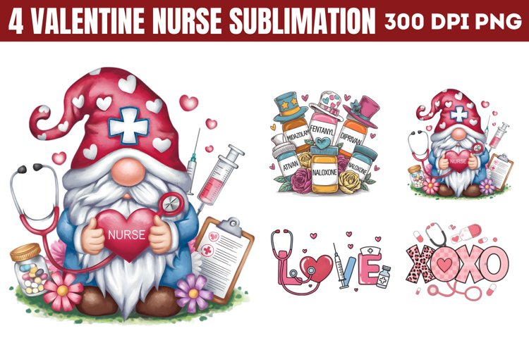 Nurse Sublimation Designs Image 19