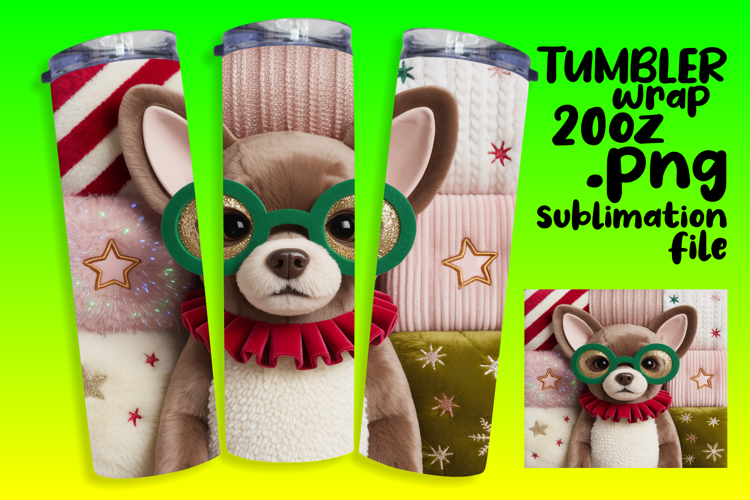 Christmas Tumbler Wrap Image 15