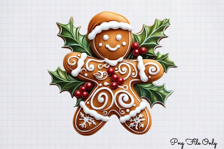 Gingerbread Clipart Image 11