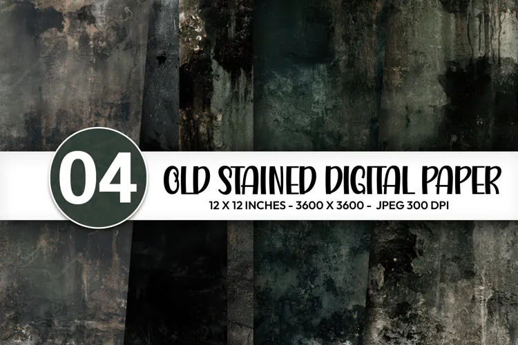 Old Stained Digital Paper