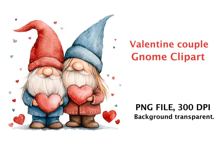 Valentine Gnome Clipart Image 12