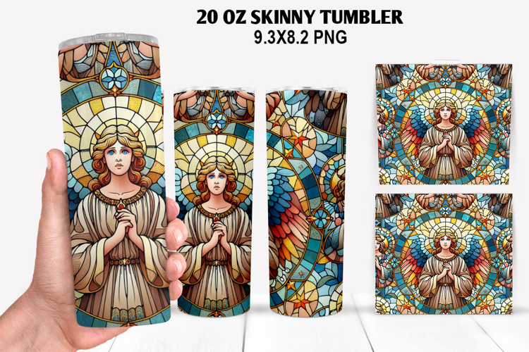 Jesus Skinny Tumbler 20oz Wrap Design, Christmas Tumbler