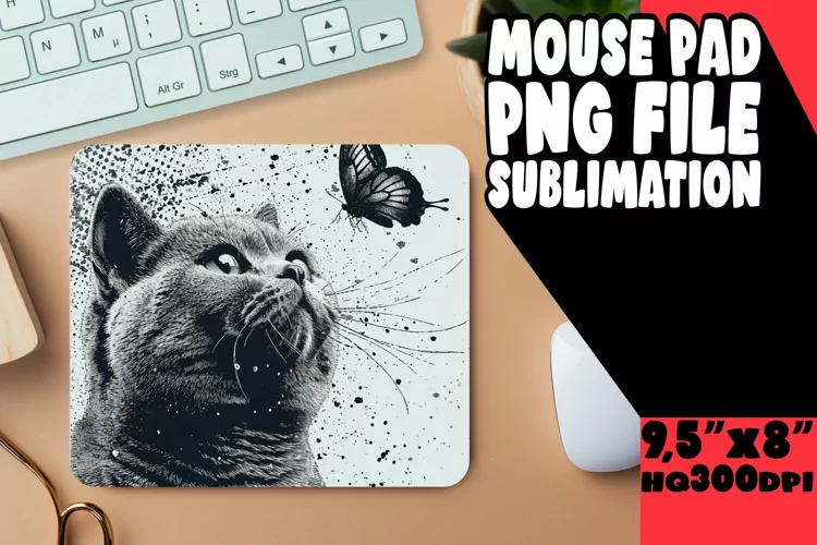 Sweet Cat Sublimation Pad