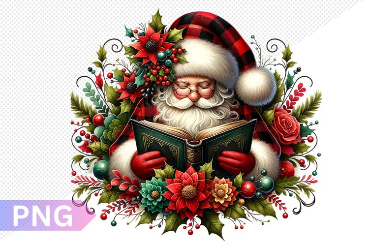 Santa Christmas Clipart Image 10