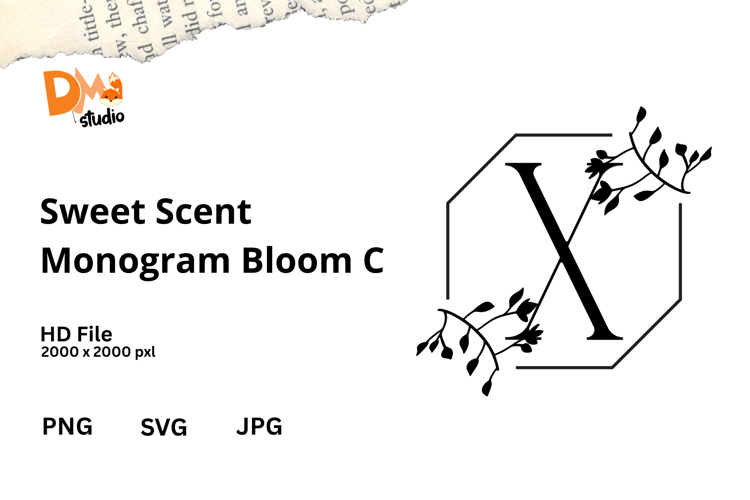 Sweet Scent Monogram Bloom