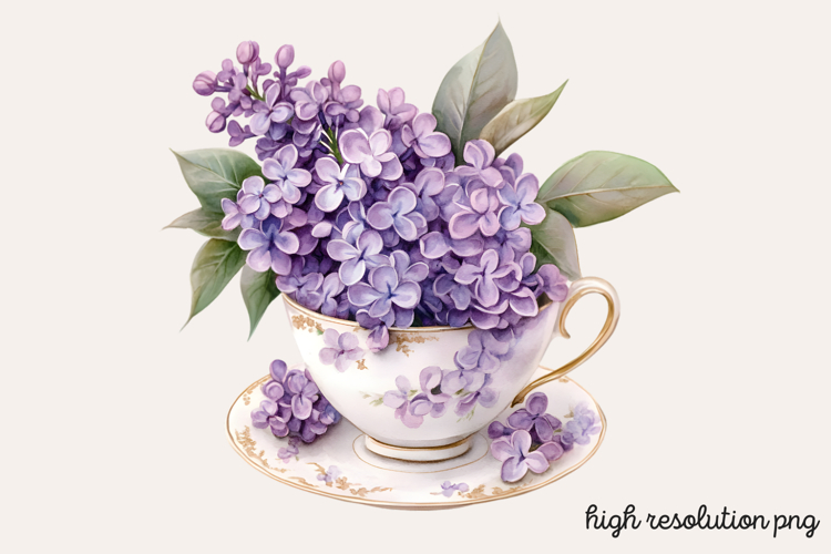 Lilac Illustration Image 9