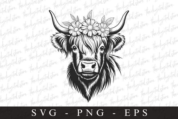 Highland cow SVG | SVG Cut files | Cricut