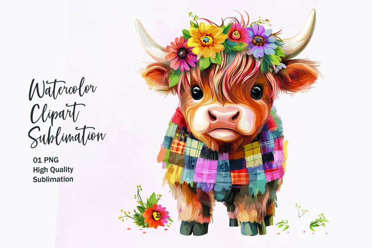 Highland Cow Clipart Image 21