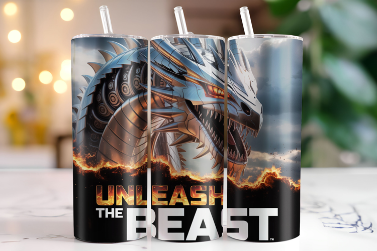 Unleash the beast Tumbler Wrap | Sublimation | Tumblers