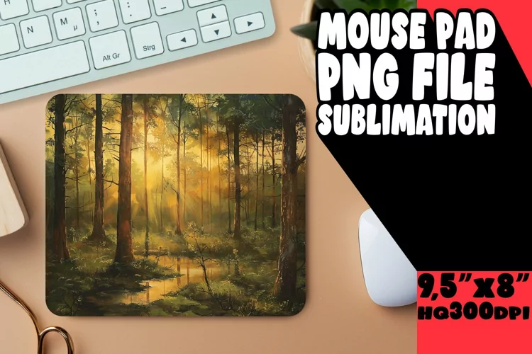 Spectacular Landscape Mouse Pad Design