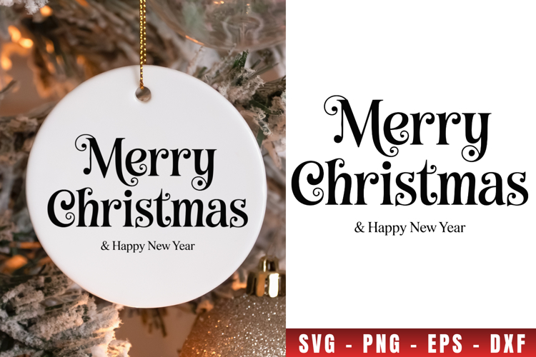 Merry Christmas Tree Svg Image 4