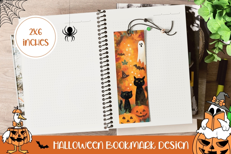 Printable Halloween Bookmark Image 24