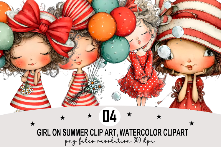 Cute Summer Clipart Image 9