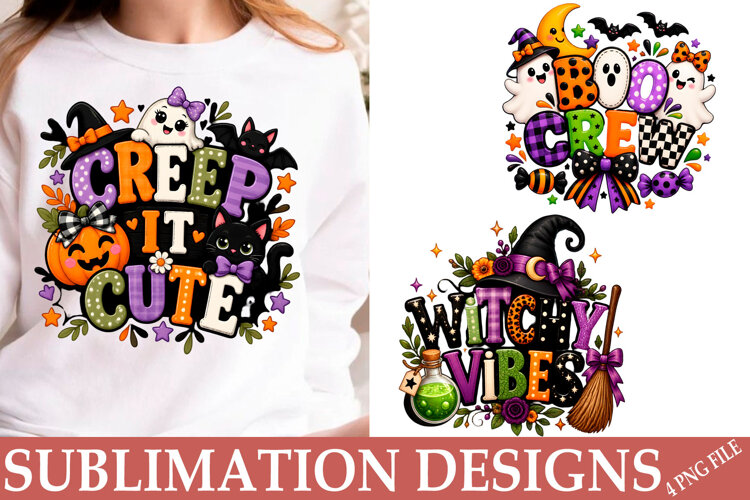 Trending Halloween PNG Halloween Shirt Sublimation Png example image 1