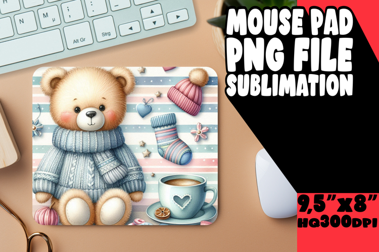 RADIANT DESK PAD FUN MAGIC, Teddy Bear