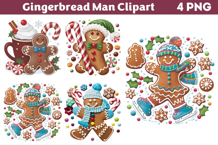 Gingerbread Clipart Image 17