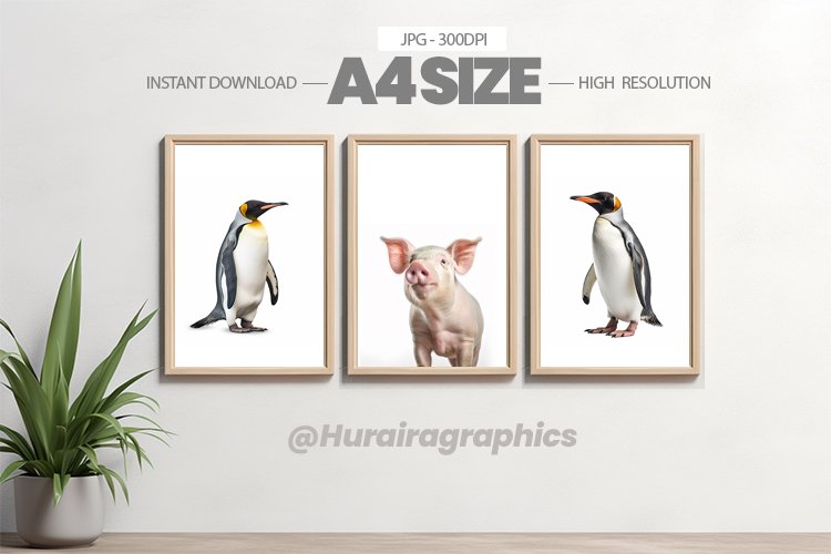 Animal Wall Art - 03 Variations example image 1