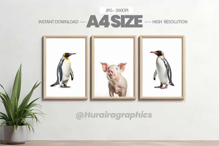 Animal Wall Art - 03 Variations