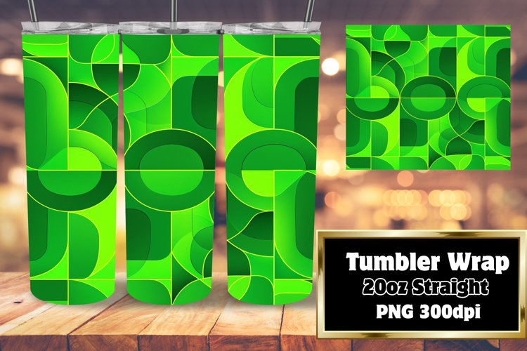 Neon Hues Sublimation Art 20oz example image 1