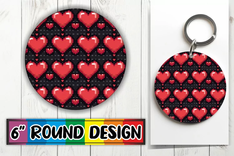 Heartwarming Keychain and Coaster