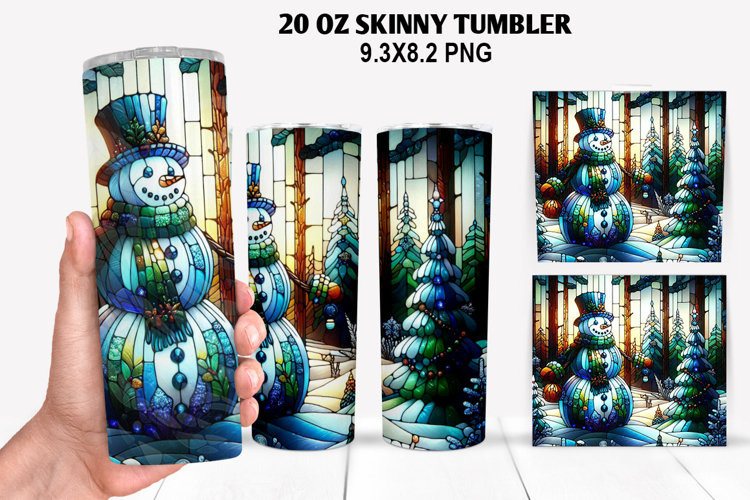 Christmas Tumbler Wrap