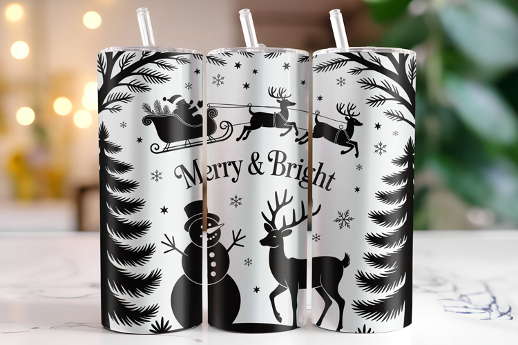 Christmas Tumbler Wrap Image 3