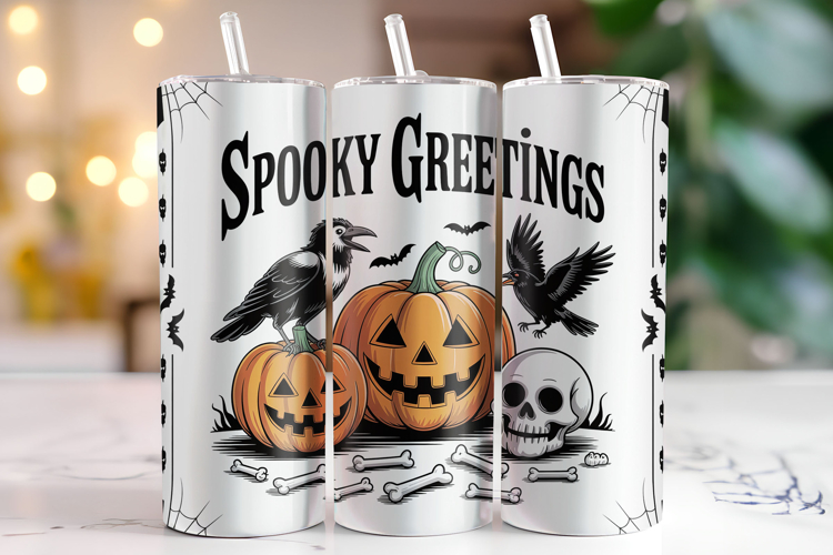 Halloween Tumbler Wrap Image 7