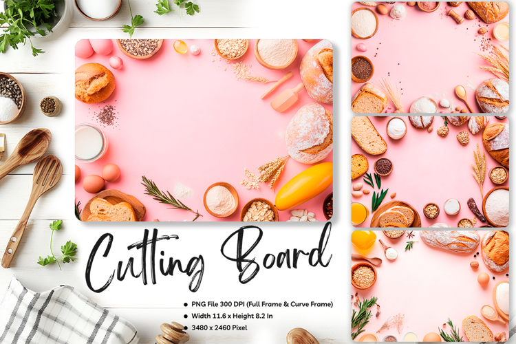Daily Bread Cutting Board Baking Tools Chopping Board_24