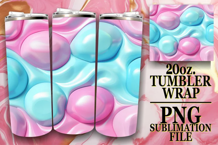 Whimsical 3D Inflated Tumbler Collection