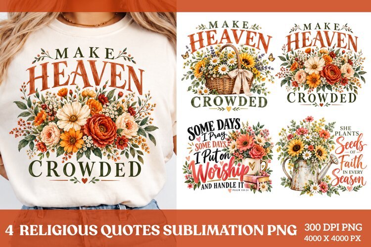 4 Inspirational Christian Quotes PNG example image 1