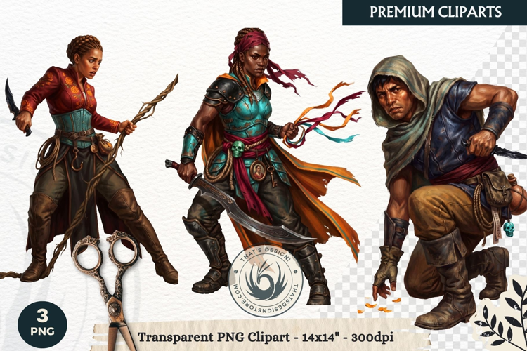The Marigold Veil Day of the Dead Fantasy RPG Clipart
