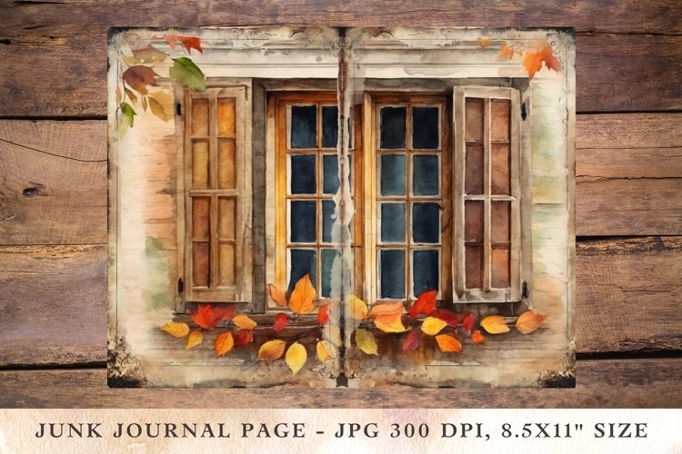 Printable Junk Journal Pages Autumn 10