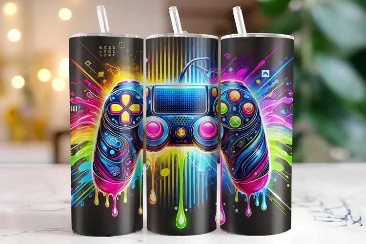 Gaming Tumbler Wrap | Sublimation