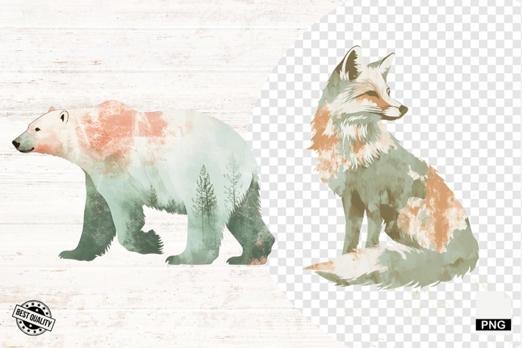 Safari Silhouette Image 9