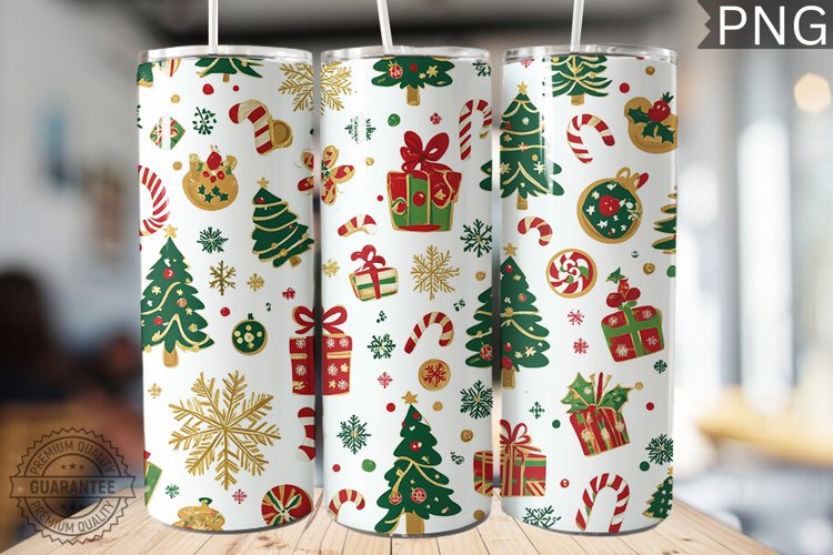 Christmas Tumbler Wrap Image 2