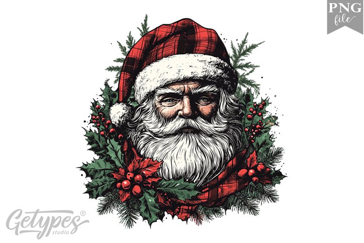 Santa Christmas Clipart Image 23