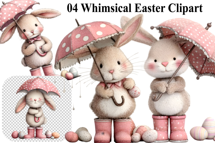 Whimsical Easter Clipart