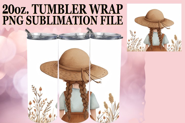 Magical Watercolor Boho Tumblers 20oz example image 1