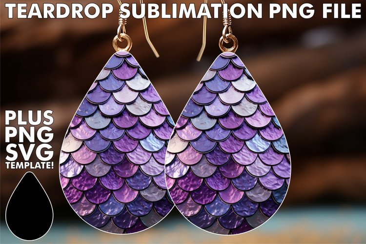 3D Sublimation Underwater Fantasy: Mermaid Scales example image 1