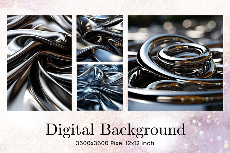 Abstract Background Digital Paper Wallpaper Wallart_24 example image 1