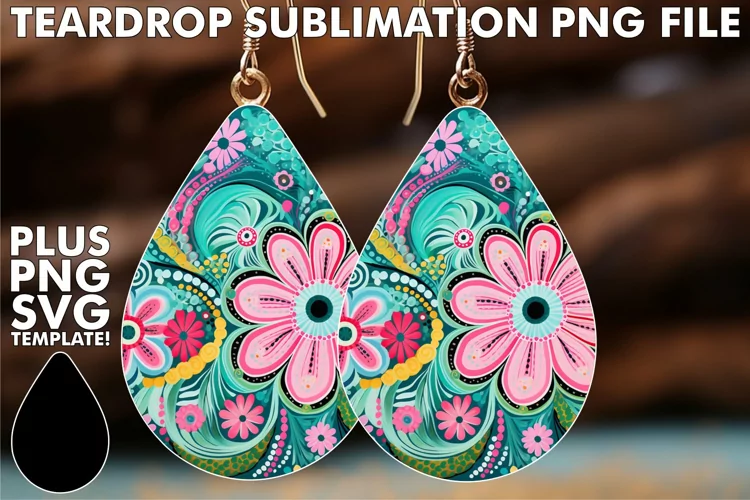 Elegance in Every Drop: Teardrop Earring Art