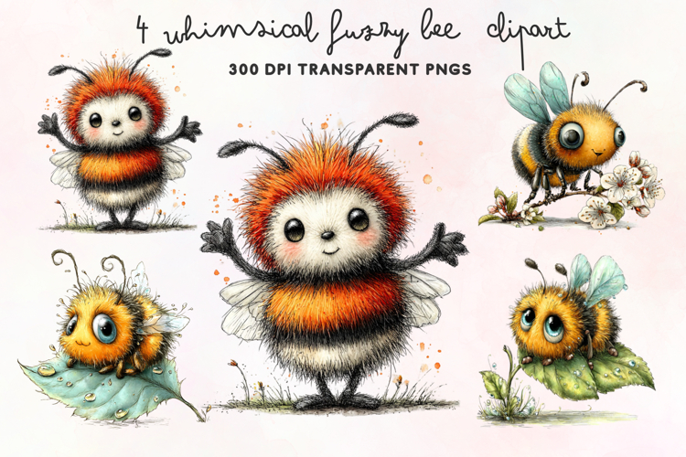 Honey Bee Clipart Image 8