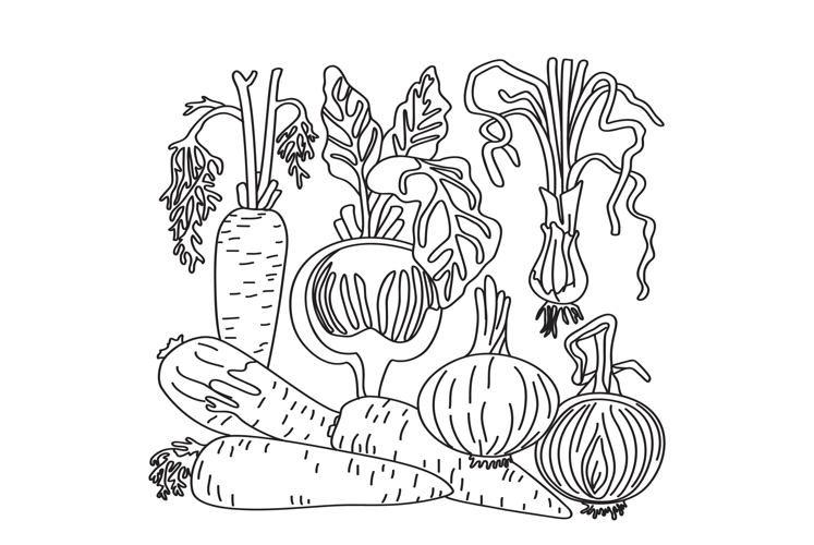 Vegetable Clipart Image 24