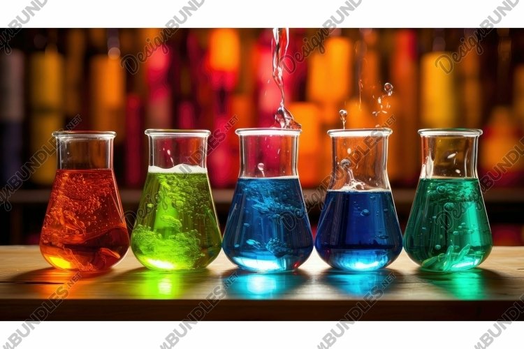 liquids chemistry beaker example image 1