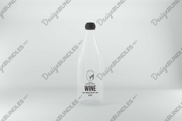 Wine Bottle Mockup