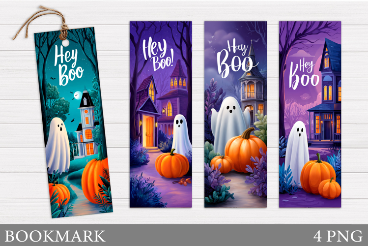 Halloween Bookmark Design. Halloween Pumpkin Bookmark